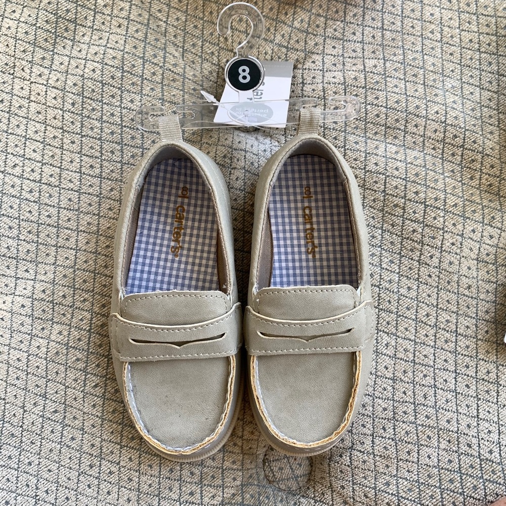 Carter’s toddler boy shoes size 8